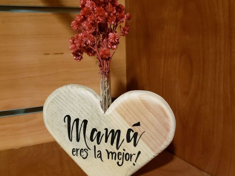 Florero de corazón Guatemala