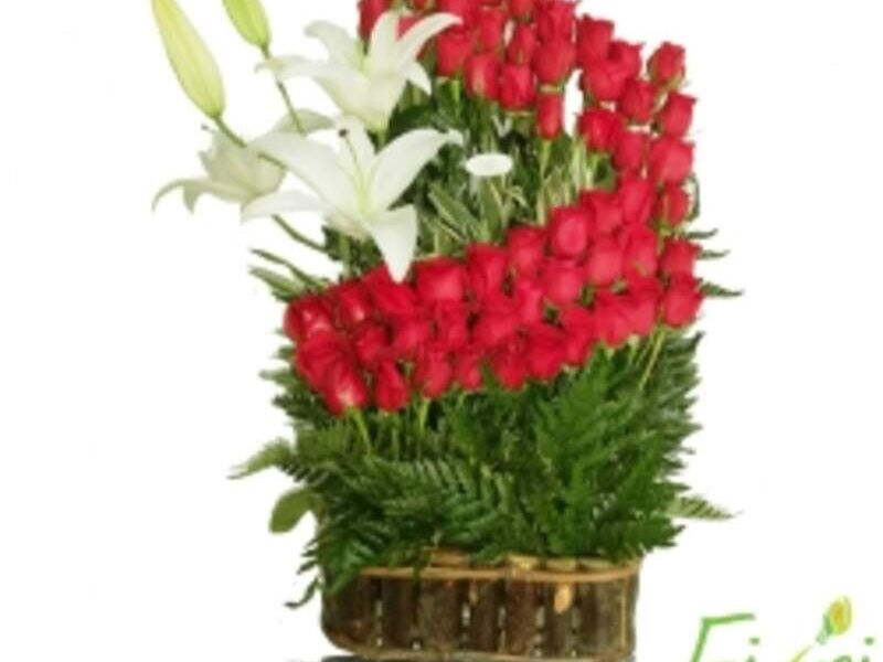 Arreglo de rosas Guatemala