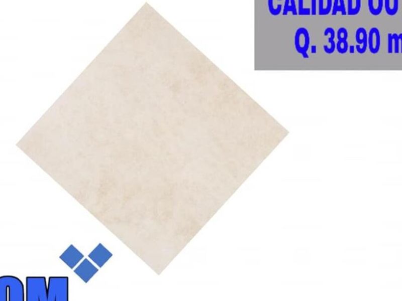 Cerámica rectangular marfil Guatemala GOM