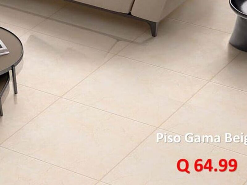 Piso gama beige Guatemala