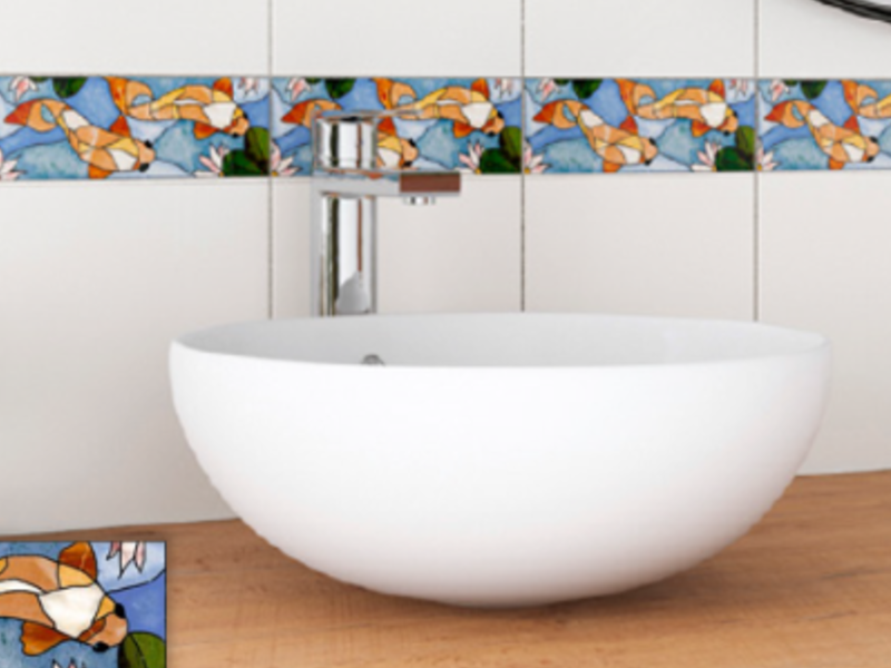 Lavabo modelo nova Guatemala Azulejos LM