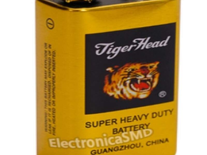 Batería 9VDC TIGER HEAD