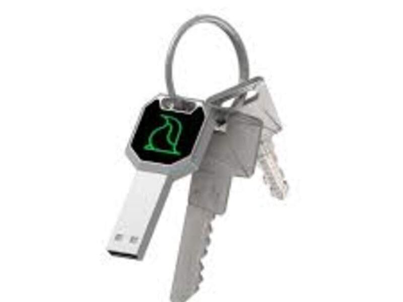 USB llave con logo iluminado