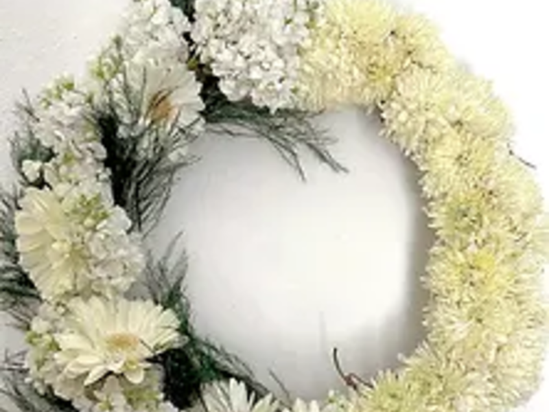 Corona de flores Guatemala