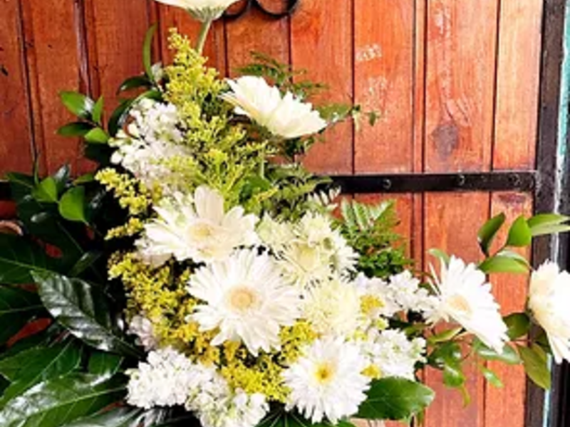 Canasta de flores Quetzaltlango