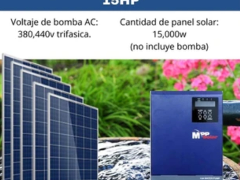 Panel Solar Bomba Agua Guatemala