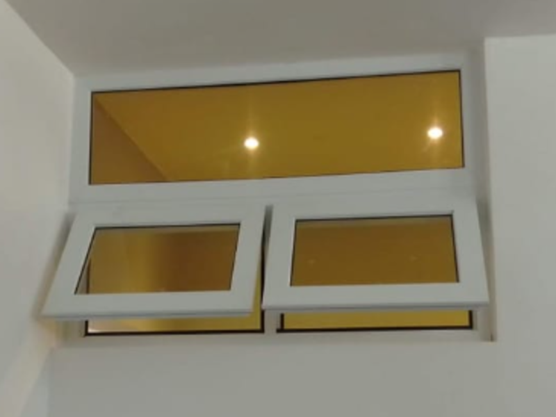 Ventana PVC Blanca, Guatemala
