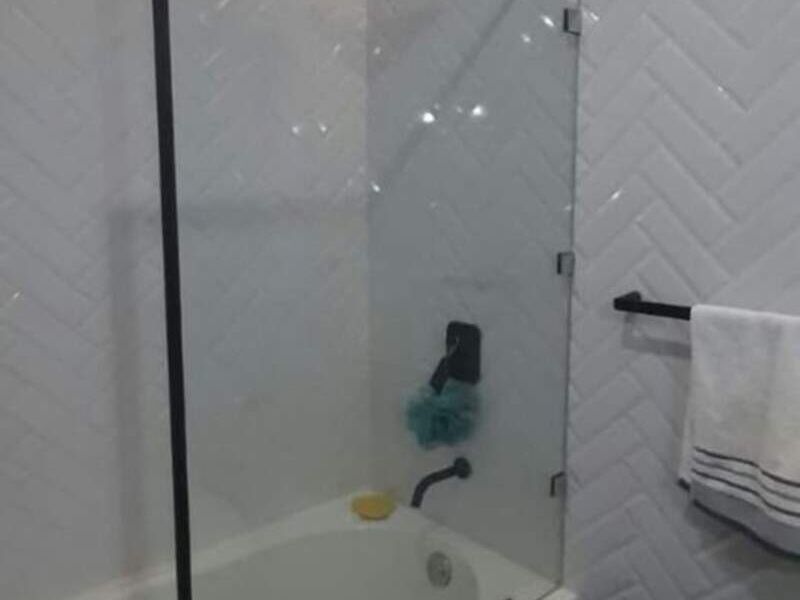 ducha vidrio templado