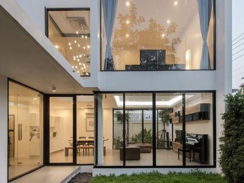 Ventanería uPVC Nogal claro  Fraijanes