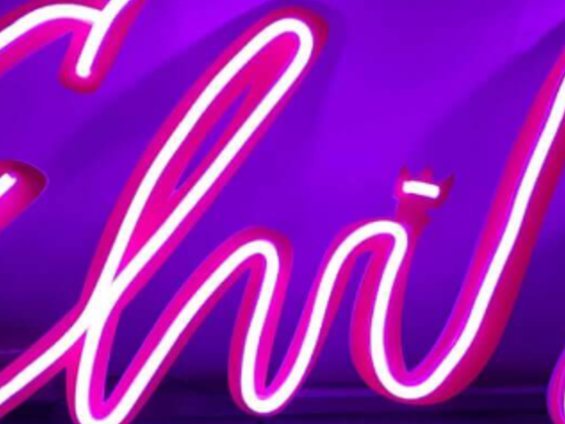 Letras neon, Mixco Guatemala