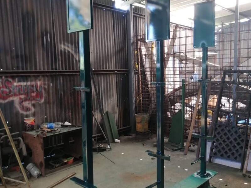 Estructuras metalicas en San José Pinula