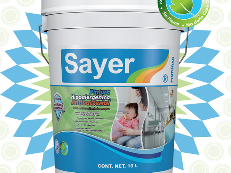 Pintura hipoalergenica Sayer Guatemala