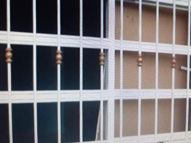 Estructura para ventana en San Marcos