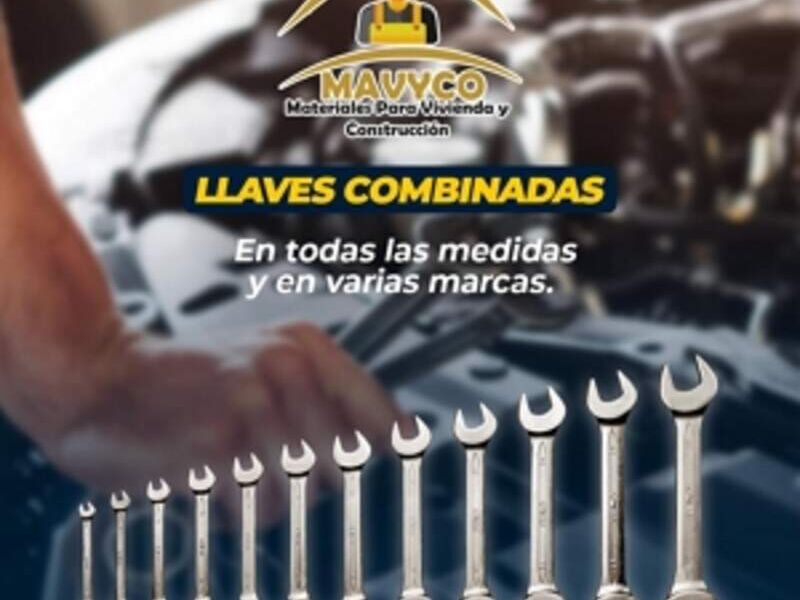 Llaves combinadas Sacatepéquez Mavyco