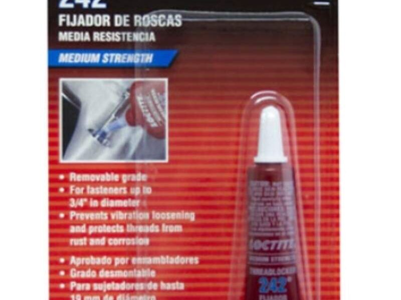 Fijador de rosca azul, 242 resistencia 6ml, loctite