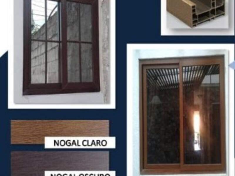 Ventanas de Pvc  Madera