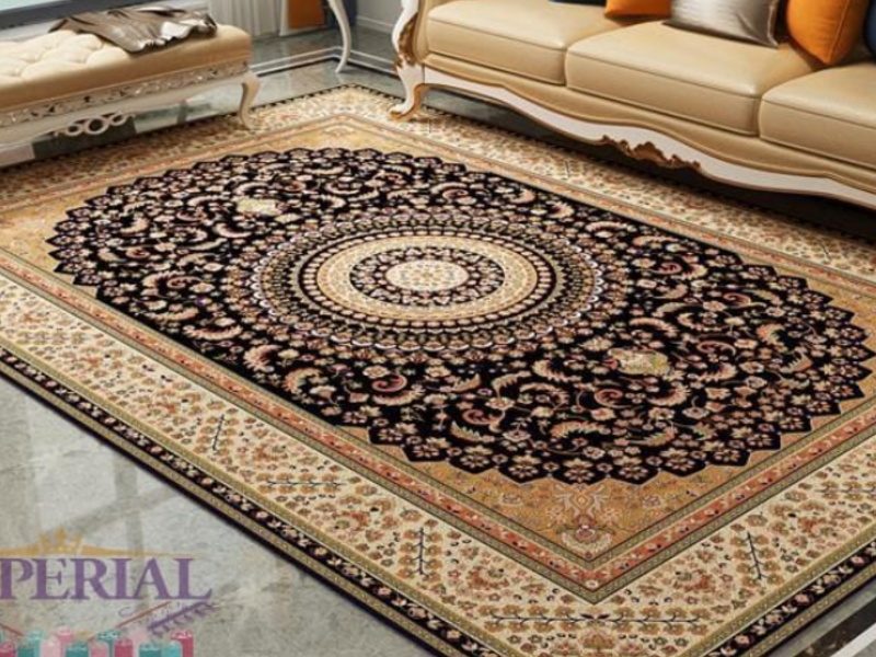Alfombra dorada Imperial Alfombras GT