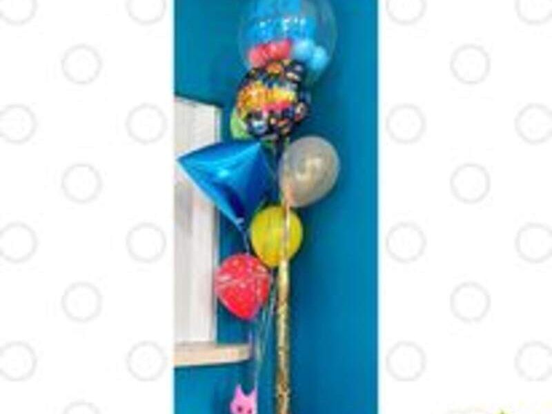 ARREGLO GLOBO PARED GUATEMALA 