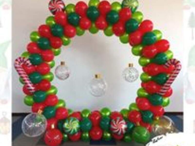 ARREGLO GLOBO NAIVIDAD GUATEMALA 