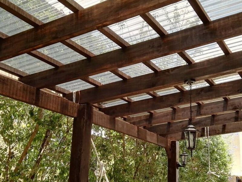 Pergolas de madera en Mixco