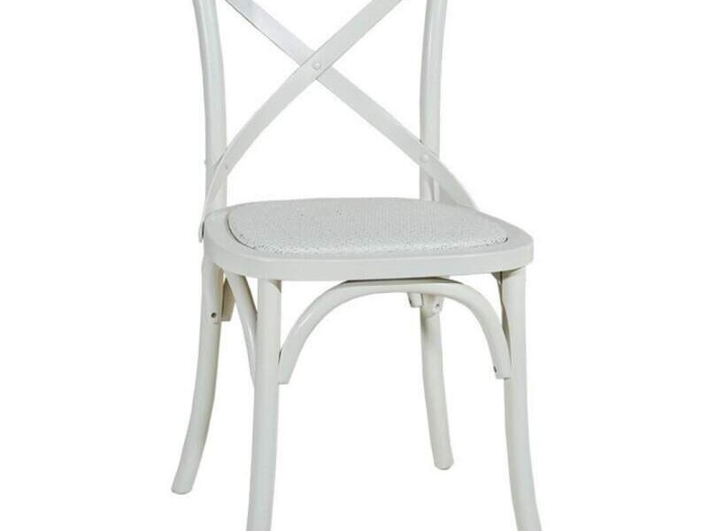 Silla Thonet cruz en blanco Guatemala