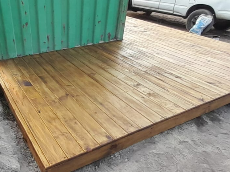 Deck piso de madera Guatemala