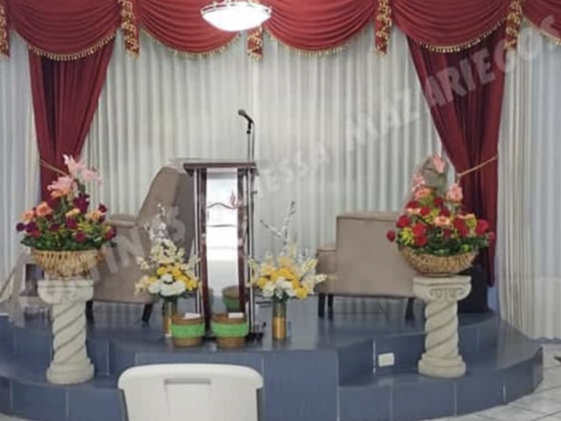 CORTINA ROJA GUATEMALA