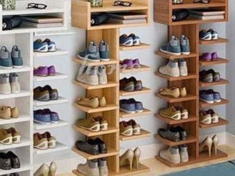 Zapateras modernos de madera en Guatemala 