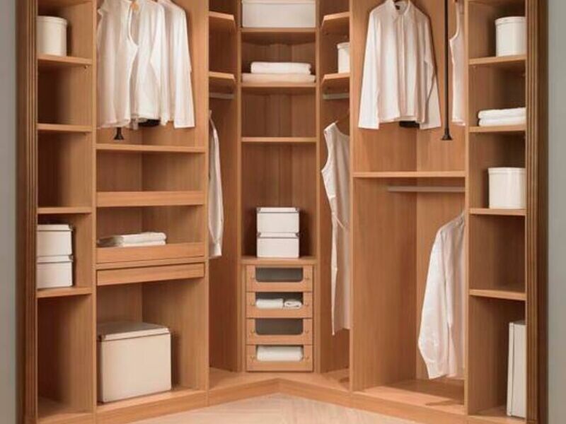 Closet modernos de madera en Guatemala 