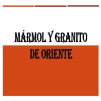 Mármol y Granito de Oriente