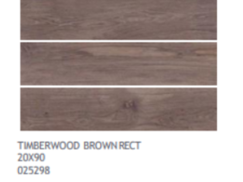 TIMBERWOOD BROWN RECT GUATEMALA