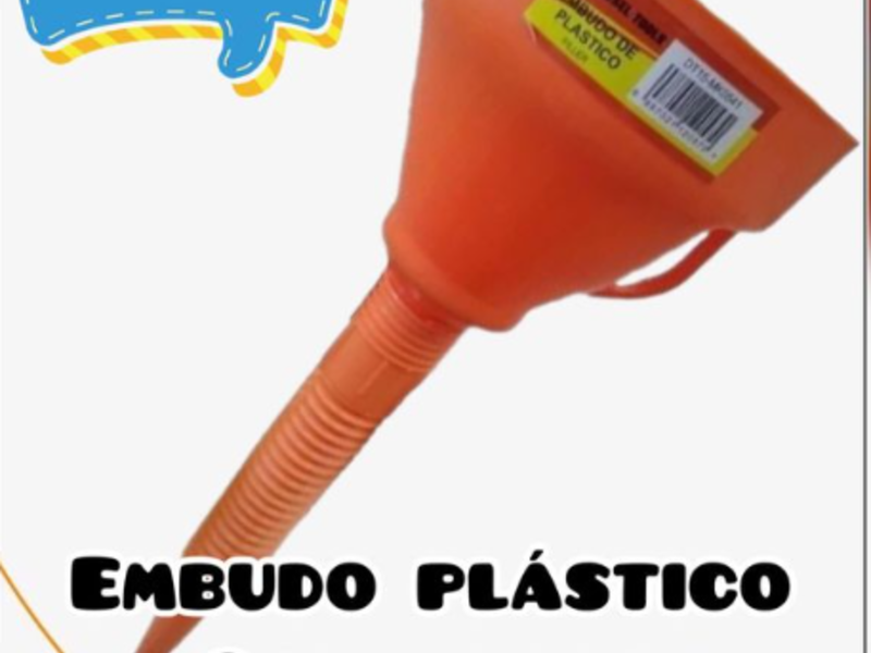 Embudo Plástico con Filtro Diesel Tools Mixco