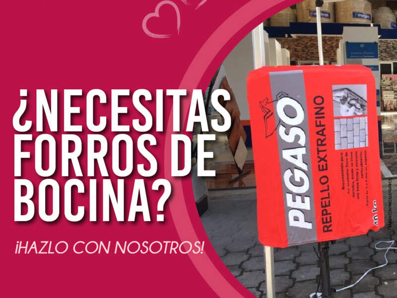 FORROS DE BOCINA