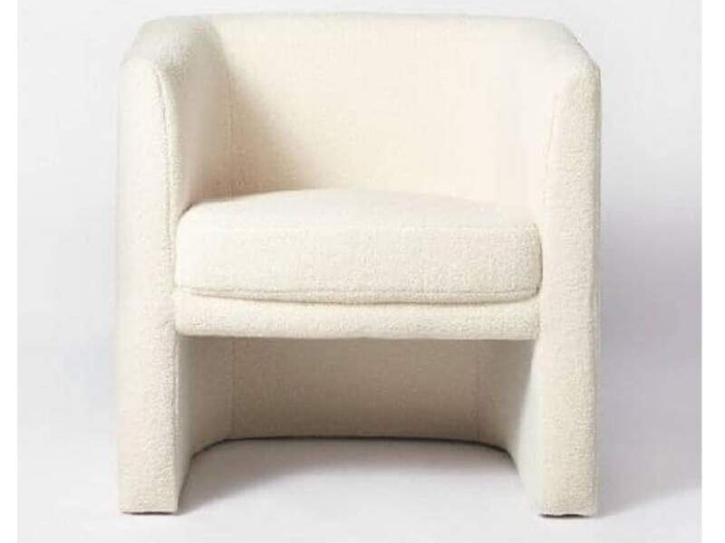 Sillón sala blanco pequeño Guatemala