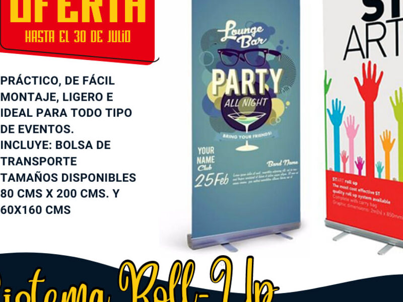 Banner publicitario San Marcos Guatemala