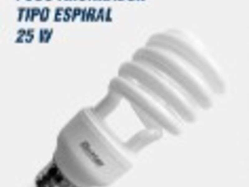 Foco ahorrador tipo espiral en Villa Nueva 
