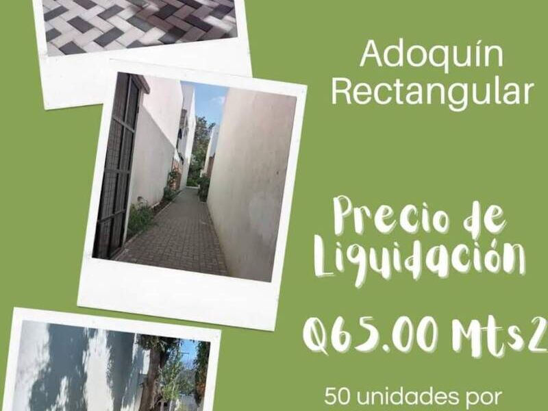 Adoquin residencial