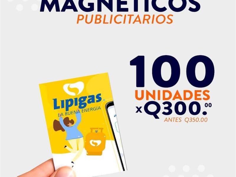 MÁGNETICOS PUBLICITARIOS GUATEMALA