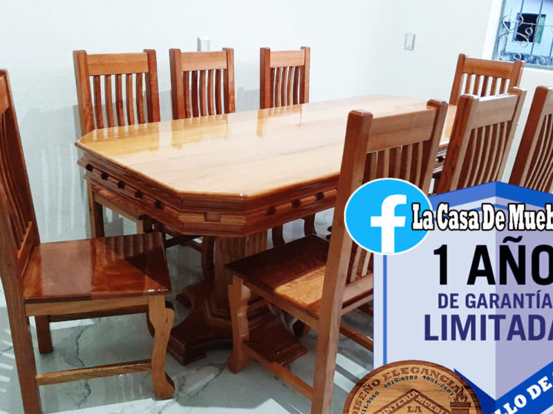 Comedor de madera en Petén Guatemala