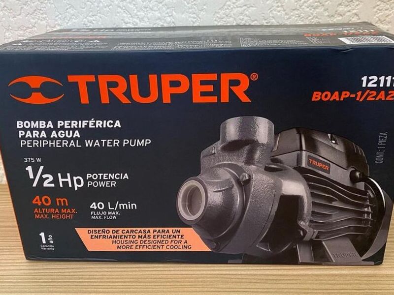 Bomba periférica 1/2HP TRUPER Guatemala