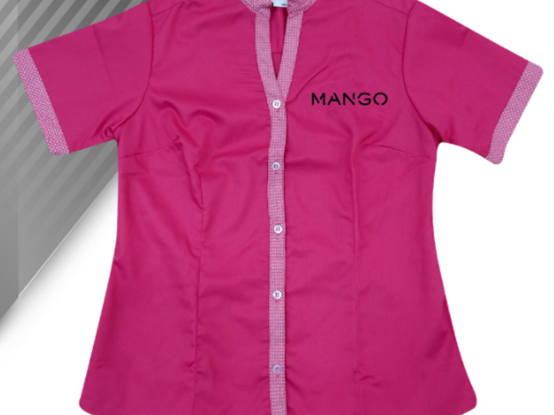 Blusa formal de manga corta en Guatemala