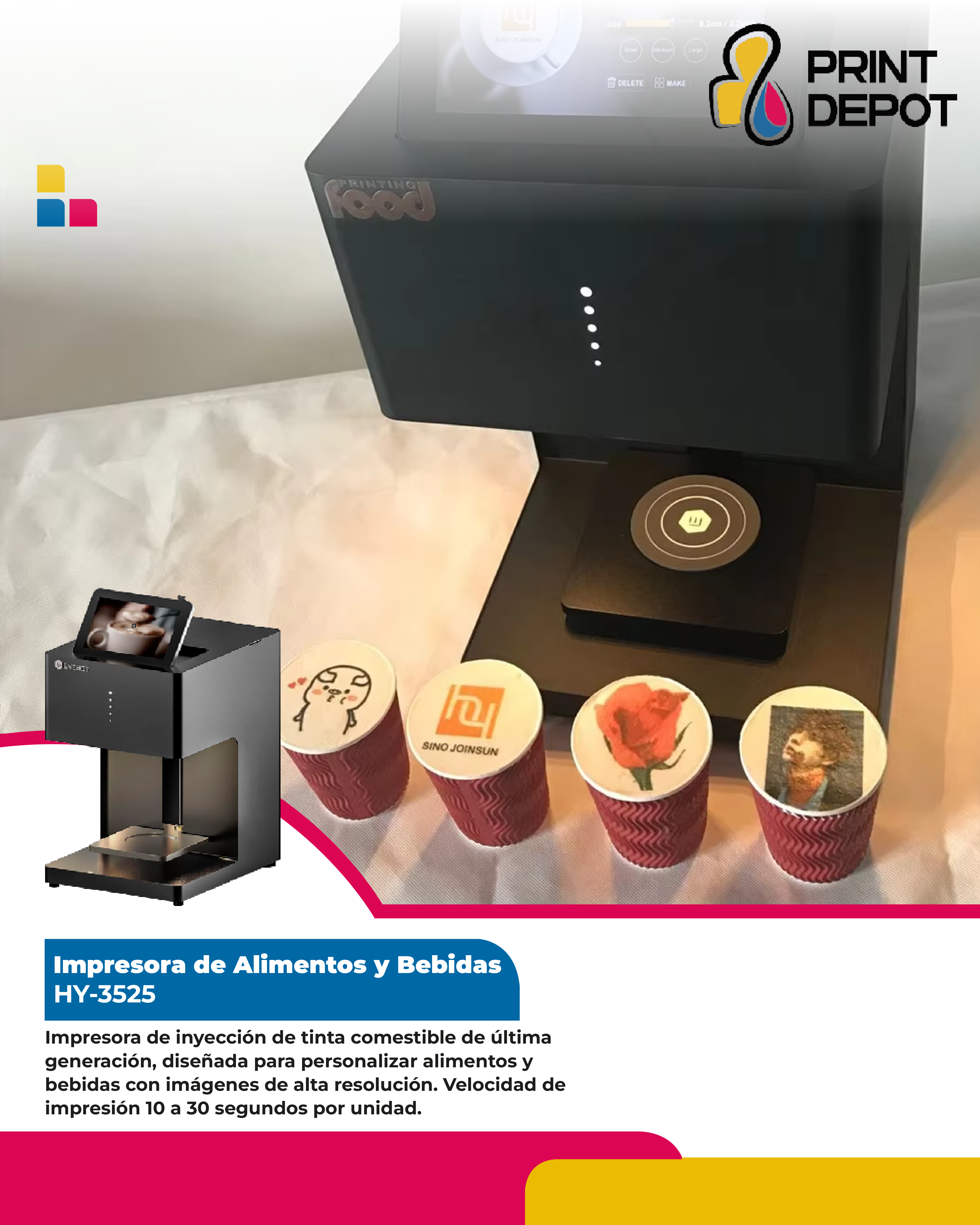 IMPRESORA DE ALIMENTOS