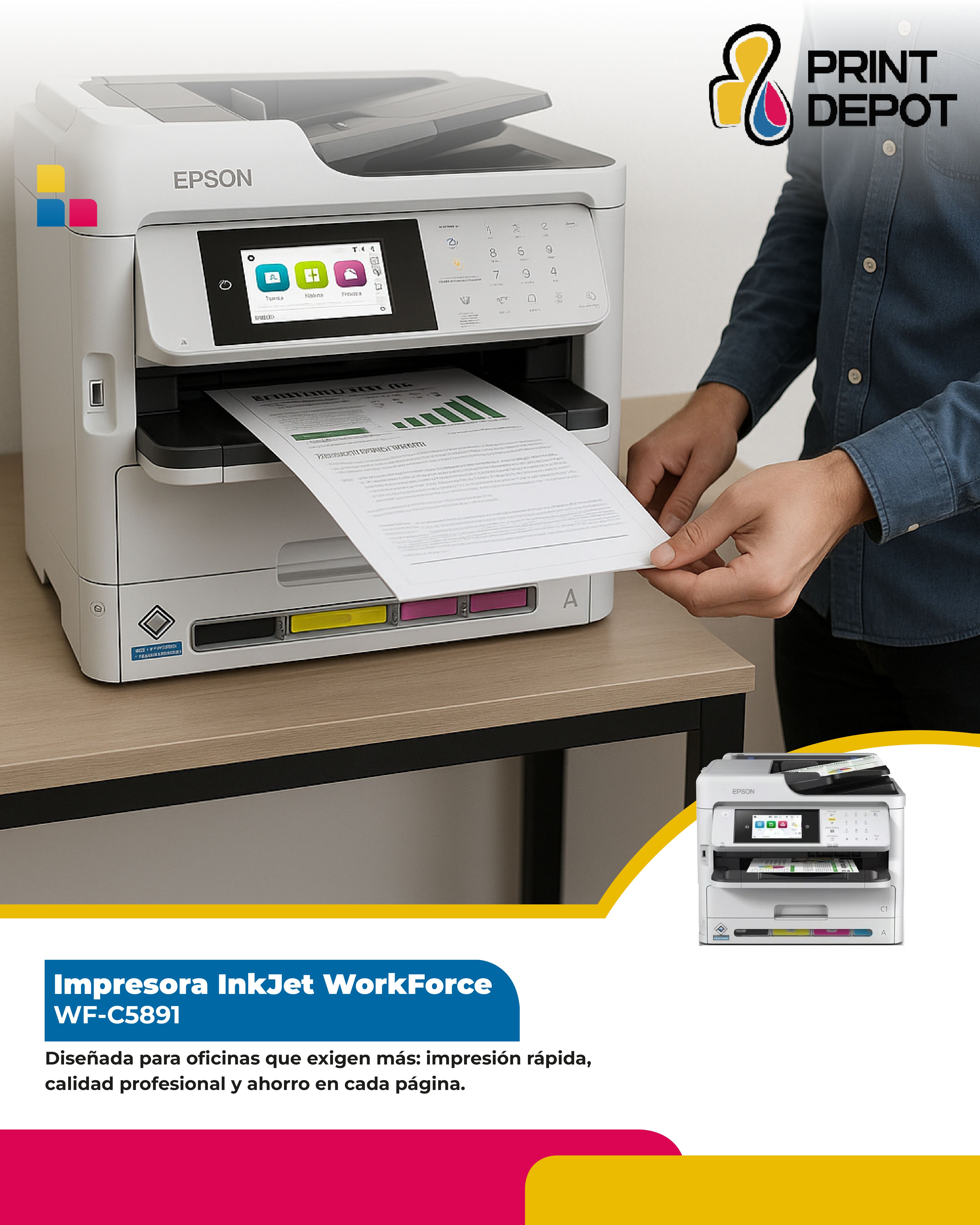 Impresora InkJet WorkForce (Multifuncional) / C-5891