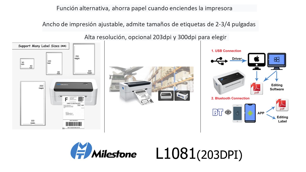 Impresora Térmica de Etiquetas / L1081