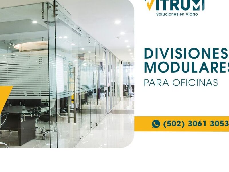 División modular para oficina Guatemala