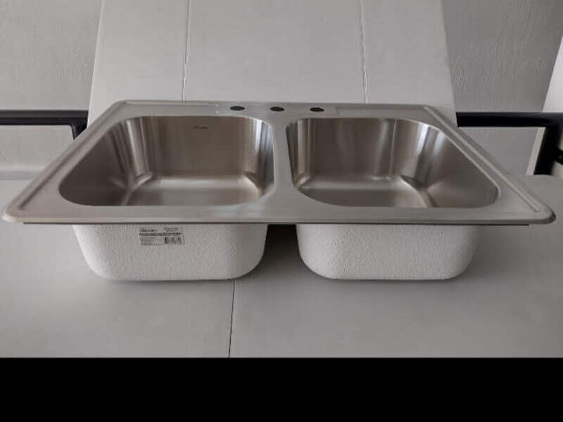 Lavatrastos de acero San José Pinula