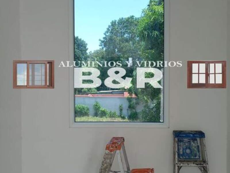 Ventana aluminio blanco 