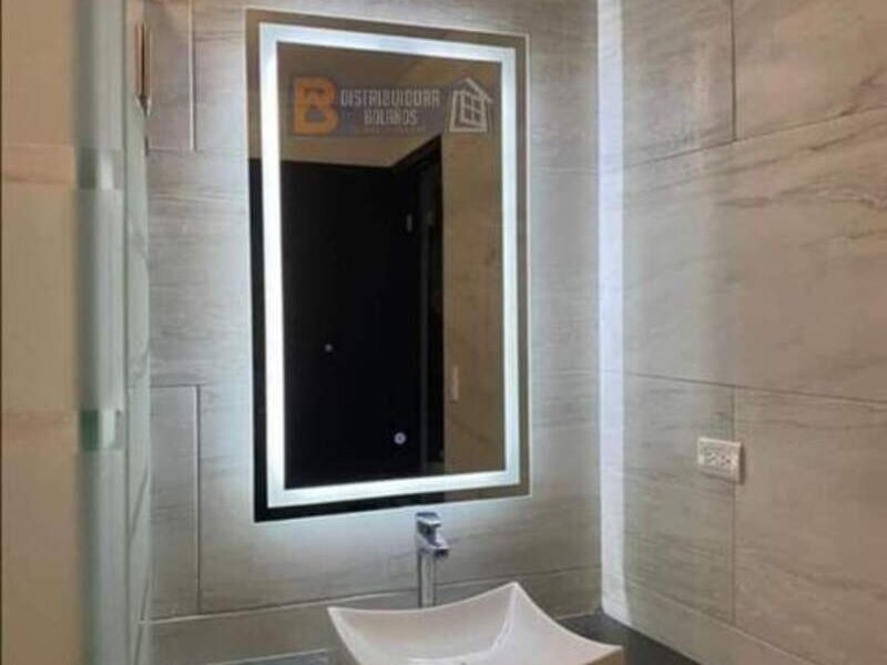 Espejo baño luz led 