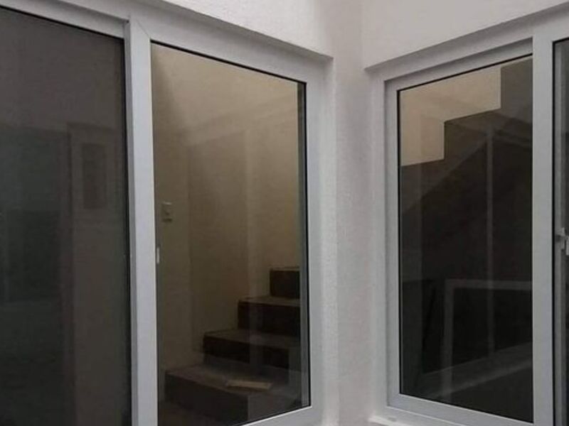 ventana de Aluminio blanco