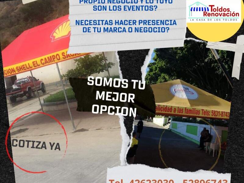Toldo para negocio Guatemala Zona 21